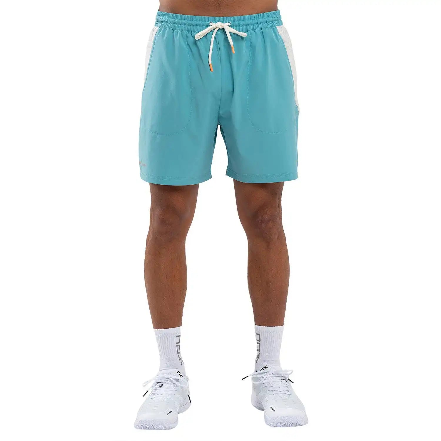 Nox Pantalón corto deportivo hombre PRO turquesa