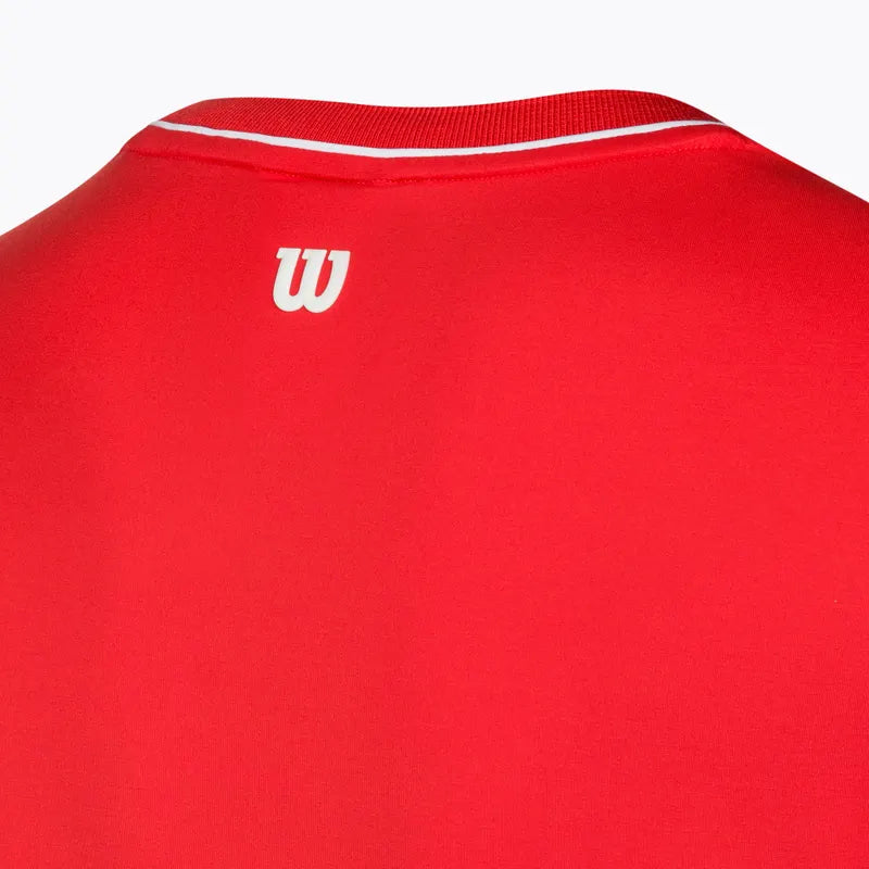 Camiseta Wilson Team Seamless Rojo Mujer
