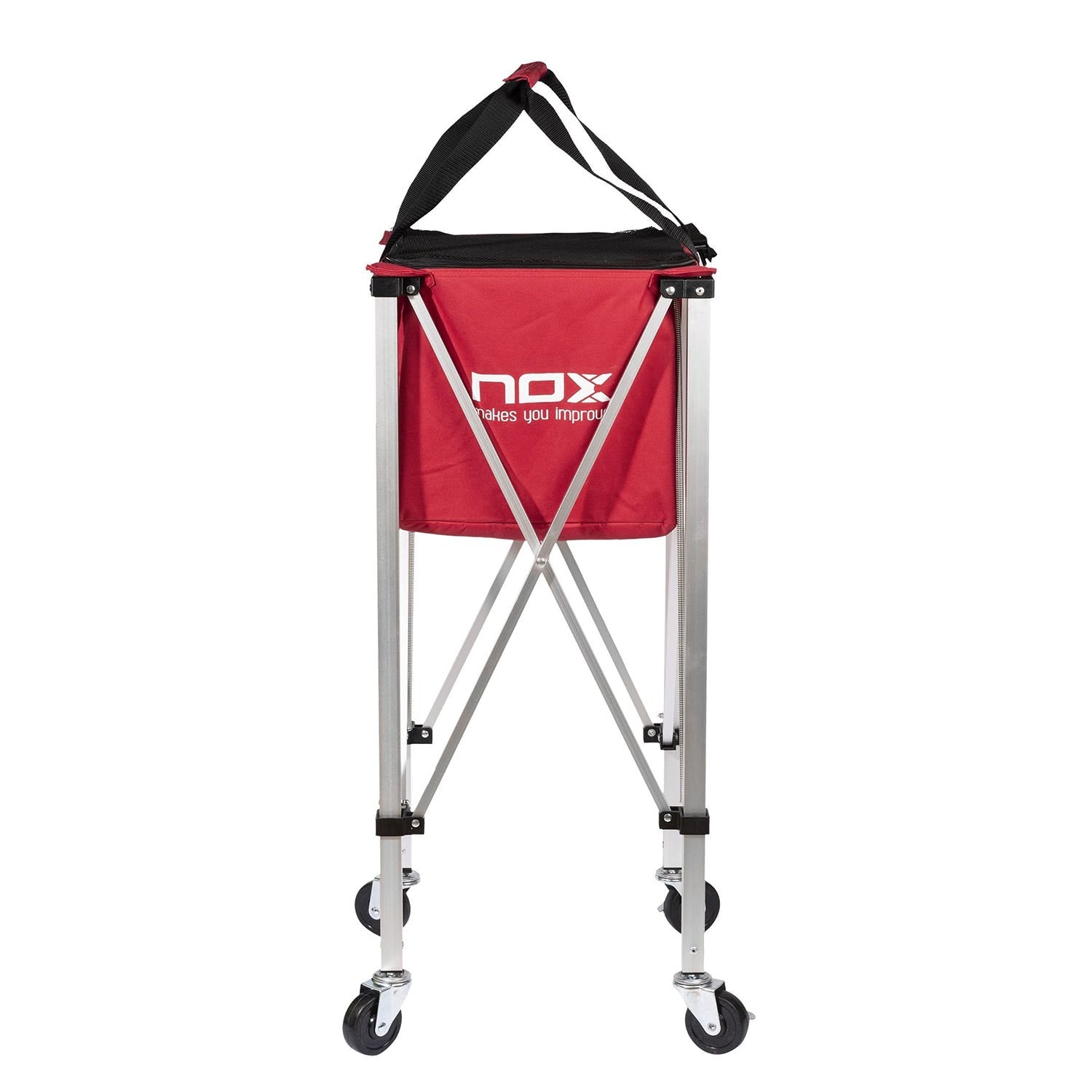 NOX RED FOLDING BASKET WITH WHEELS