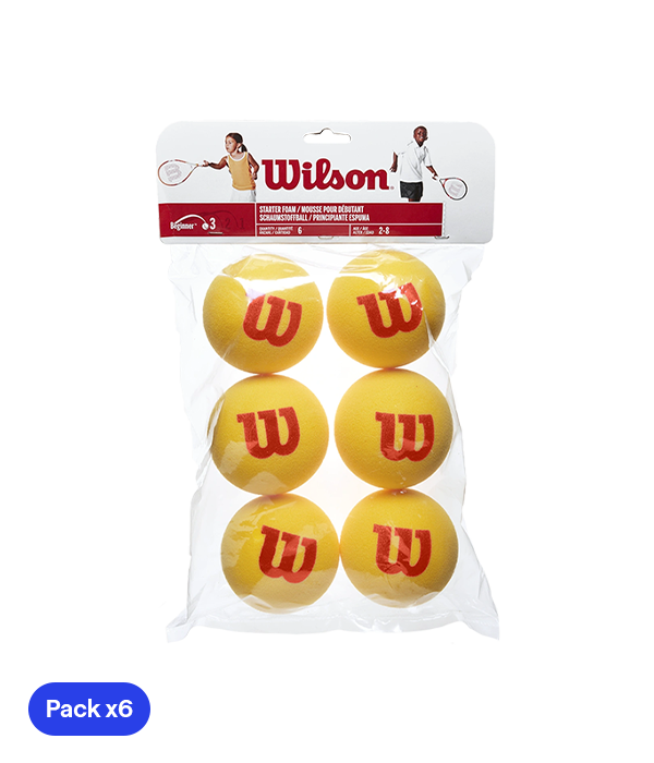 Wilson Tour Foam Tennis Balls (Pack x6)