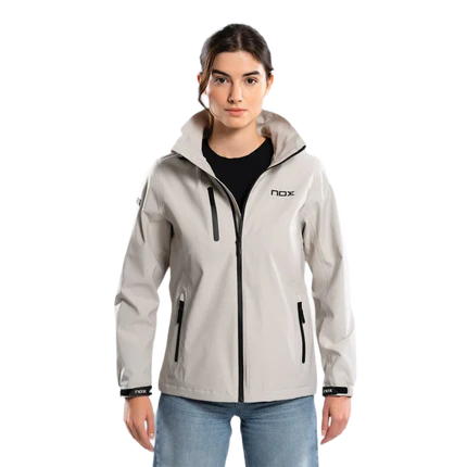 Nox Softshell mujer TEAM gris claro
