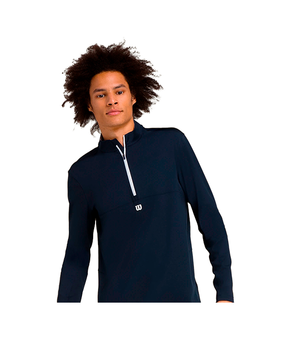 Sudadera Wilson Elevate Performance Navy 2025