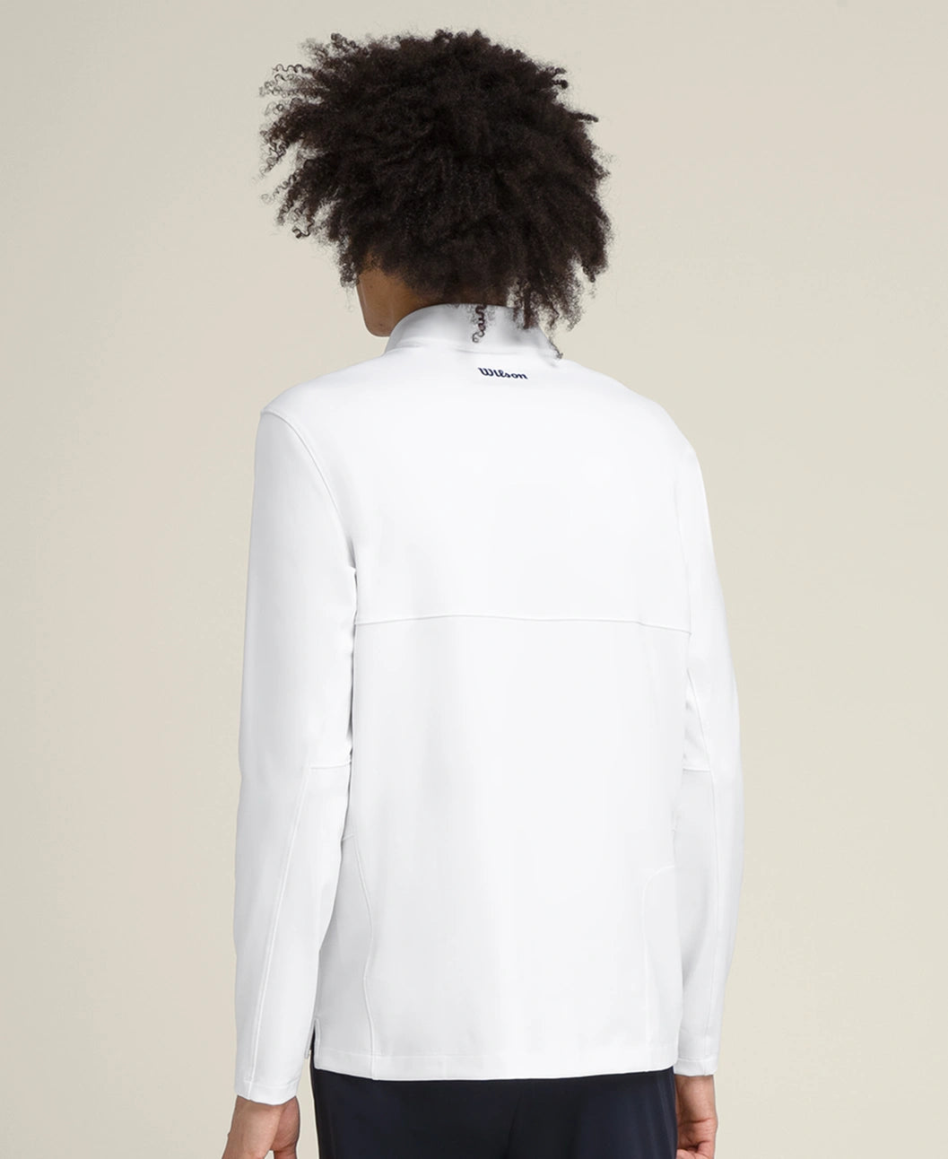 Wilson Sudadera Elevate Performance Half Zip Blanco