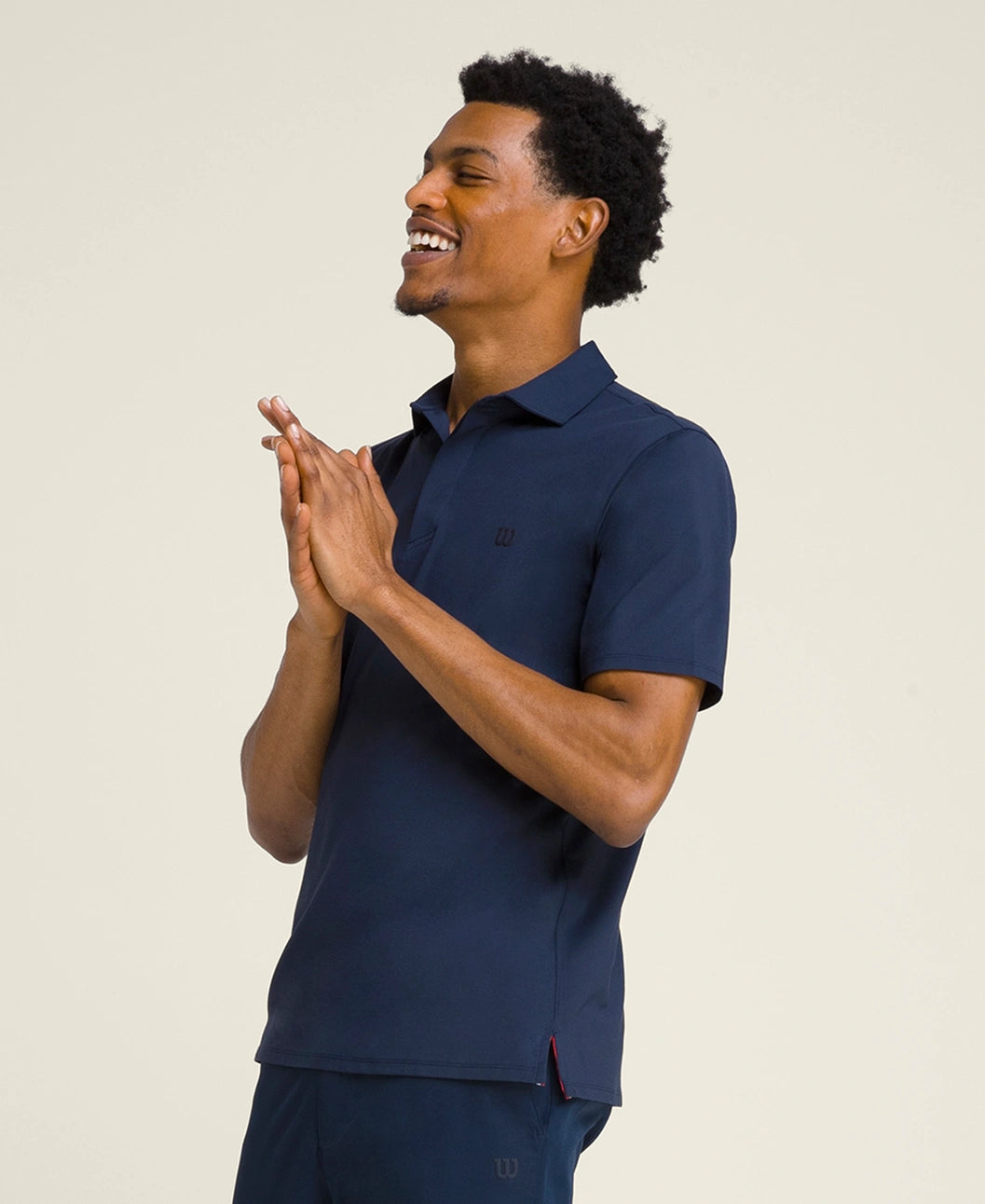 Wilson M League Polo Classic Navy