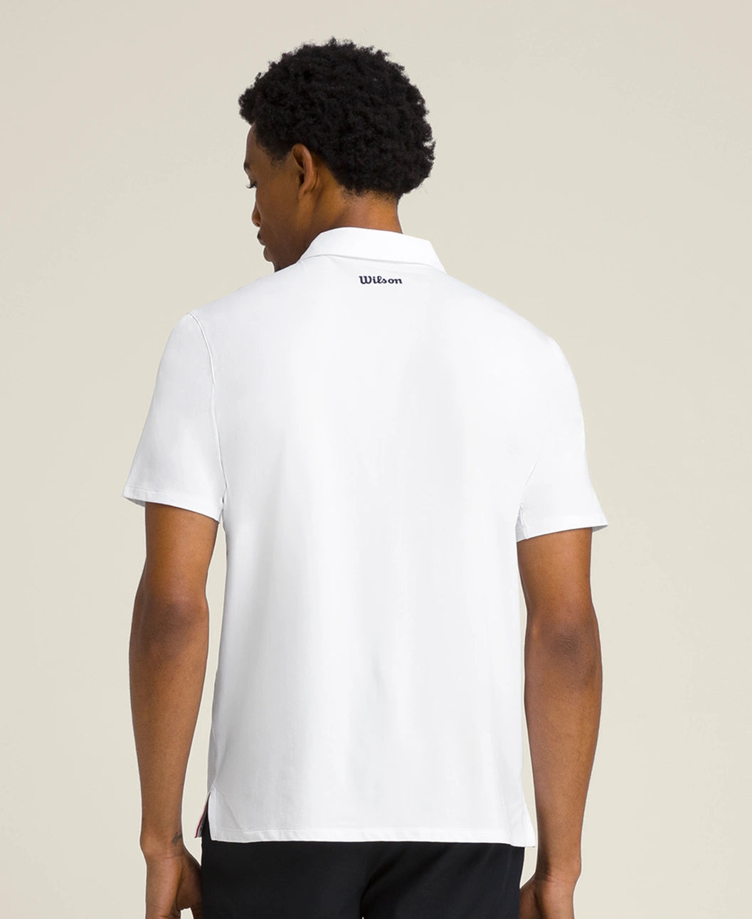 Wilson M League Polo Bright White