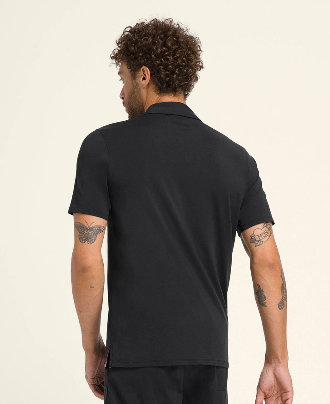 Wilson M League Polo Black