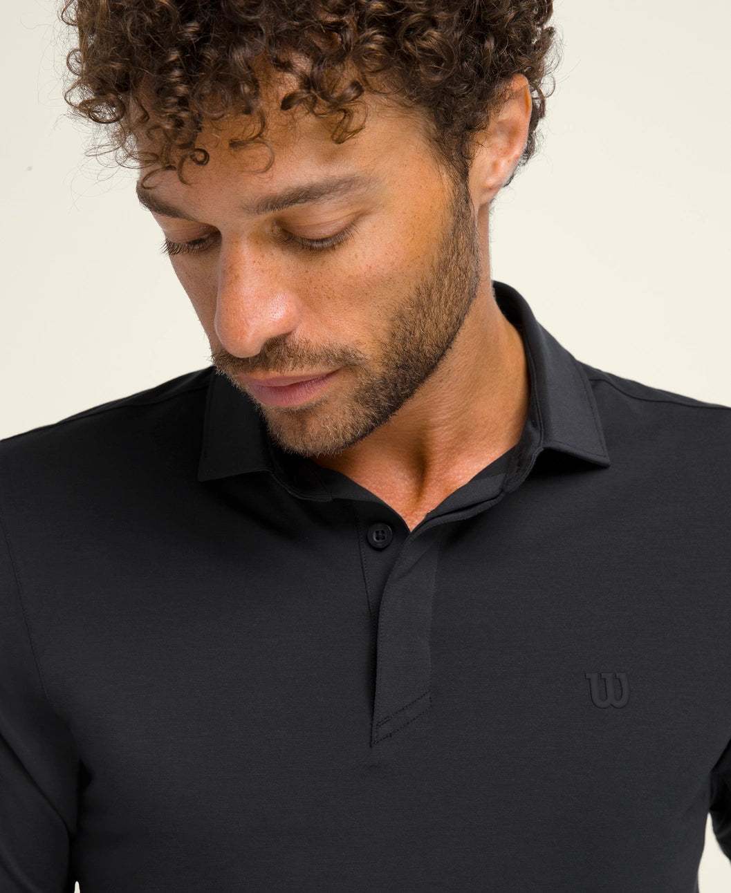 Wilson M League Polo Black