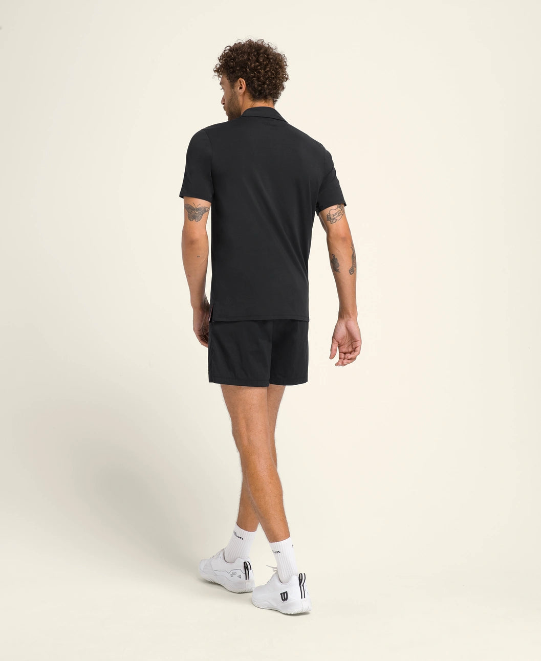 Wilson M League Polo Black