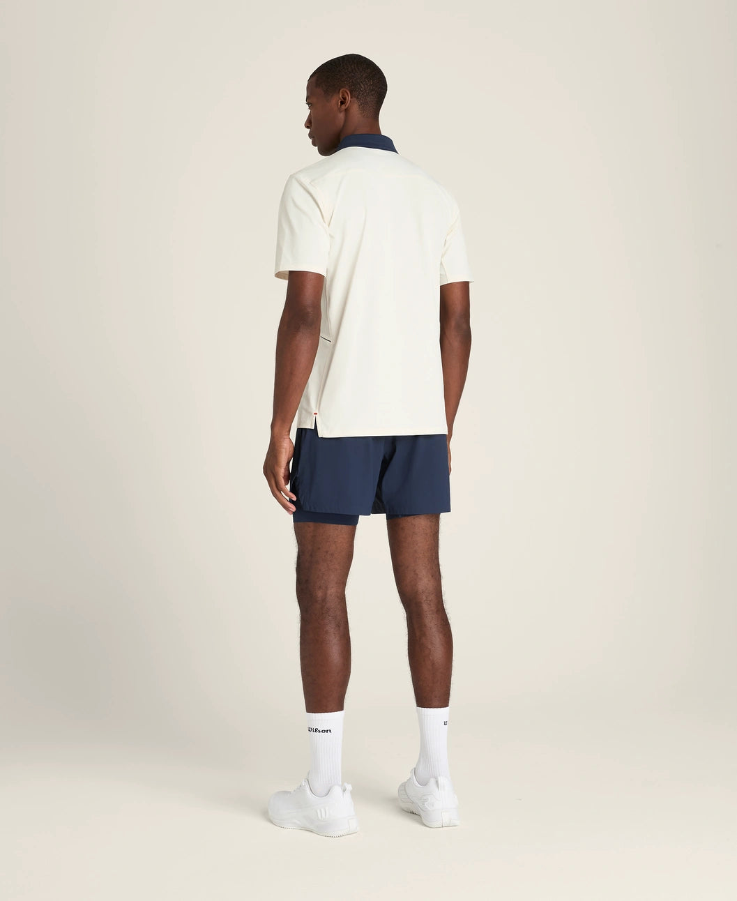 Wilson M Challengers Technical Polo Sandrift Blue