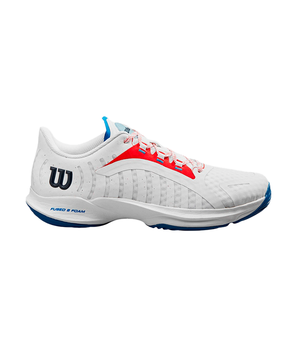 Zapatillas Wilson Hurakn Pro White/Wilson Red/D V Blue