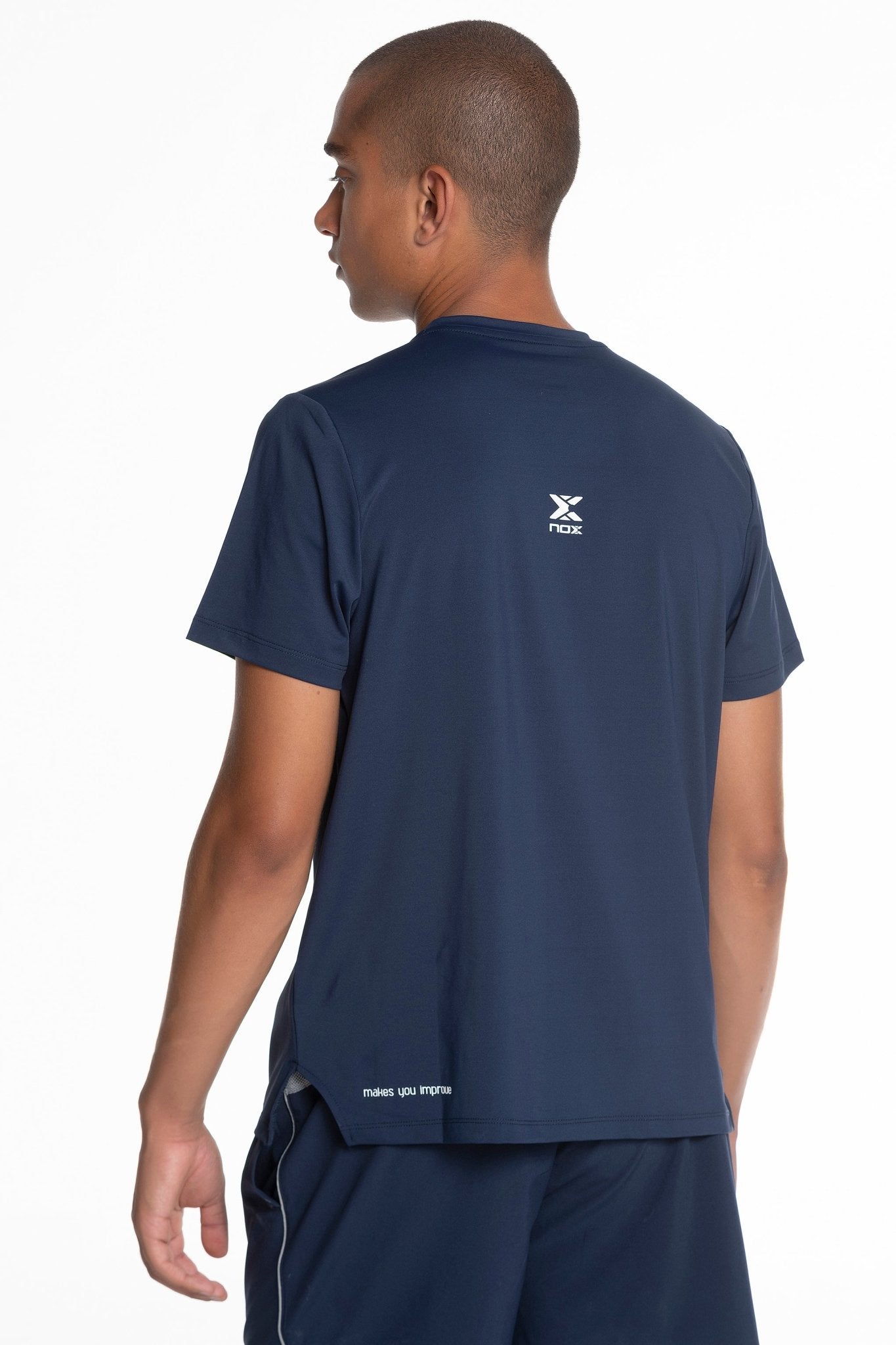 Camiseta deportiva hombre TEAM REGULAR azul marino - NOXcamisetaCamisetas