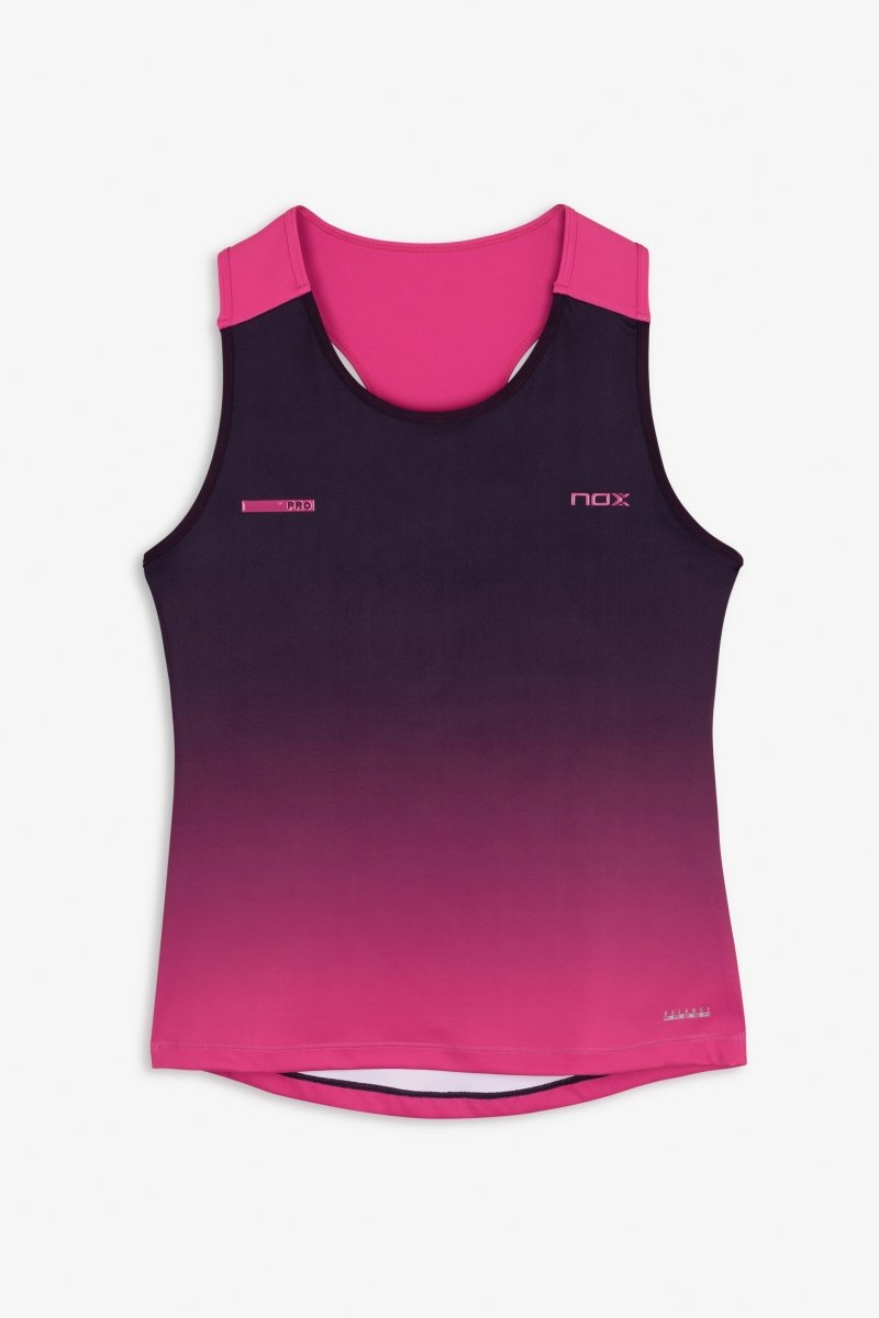 Camiseta Tirantes Mujer PRO Blackberry Rose Degraded - NOXfw25Camisetas