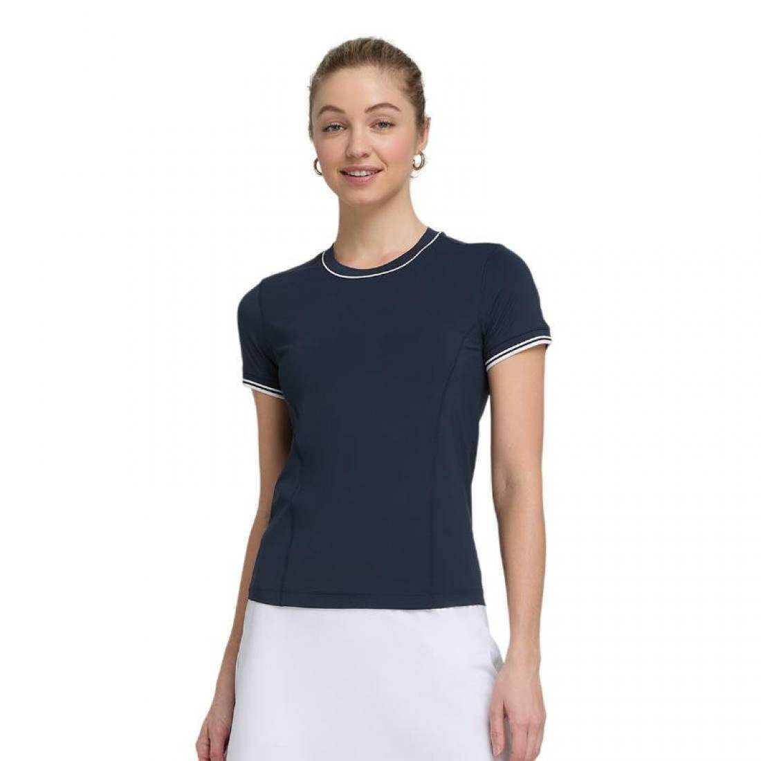 Camiseta Wilson Team Seamless Azul Mujer