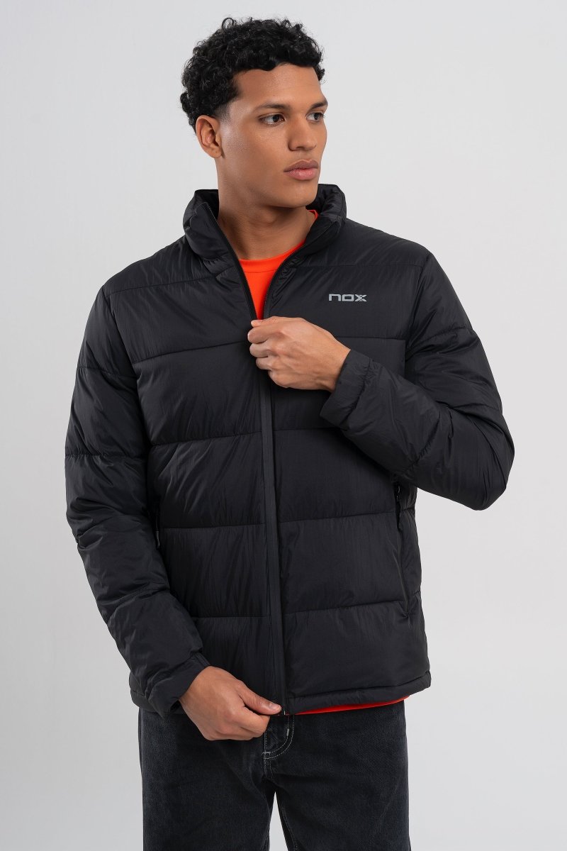 Chaqueta acolchada hombre TEAM negro - NOXchaqueta deportivachaqueta deportiva