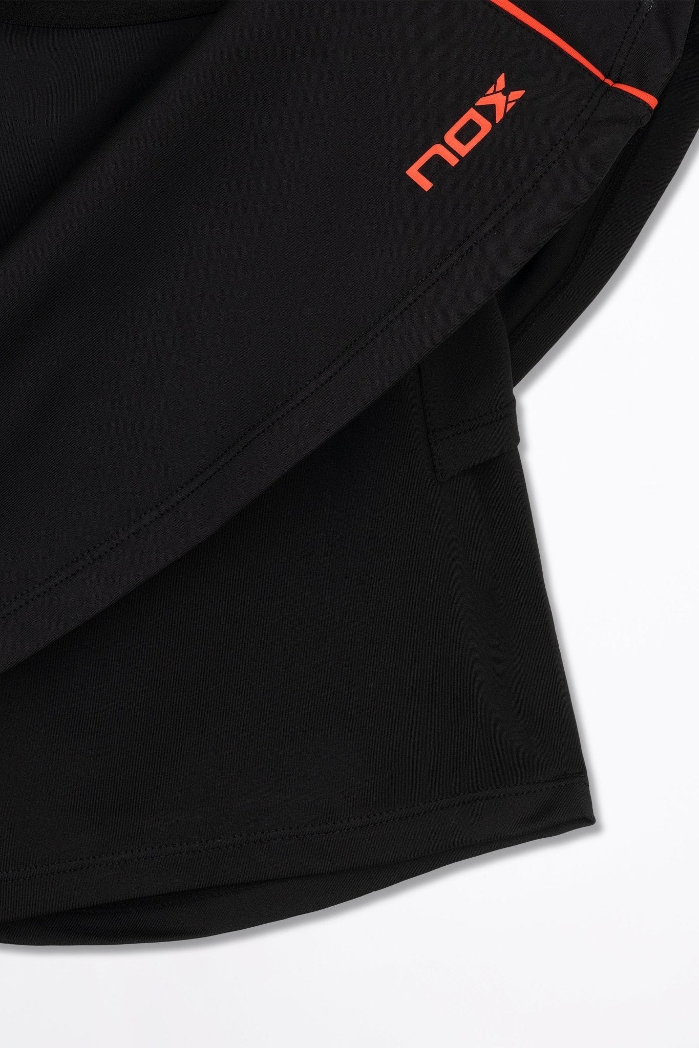 Falda deportiva pádel TEAM negro - NOXfaldasFaldas