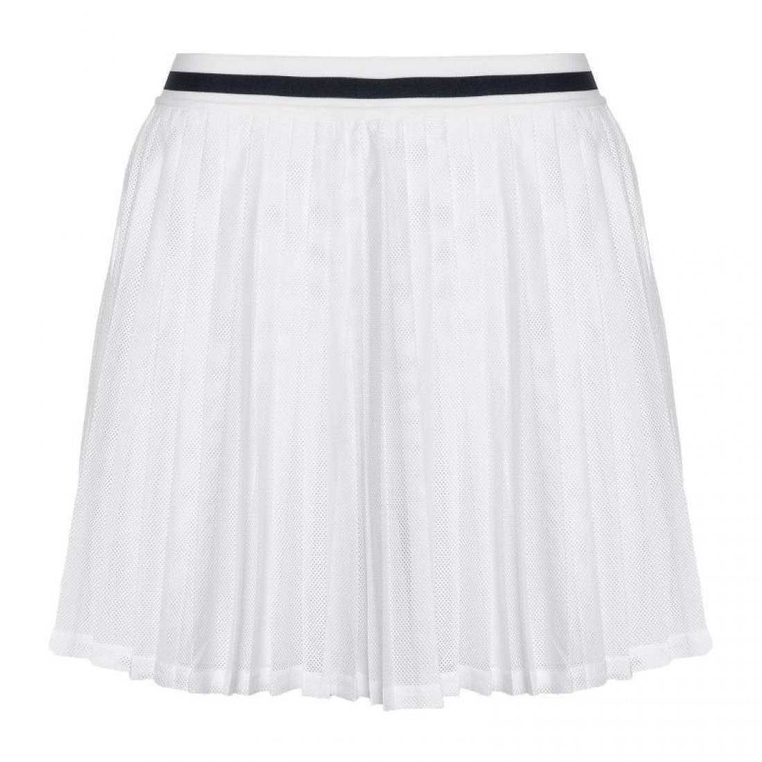 Falda Wilson Team Pleated Blanco Mujer