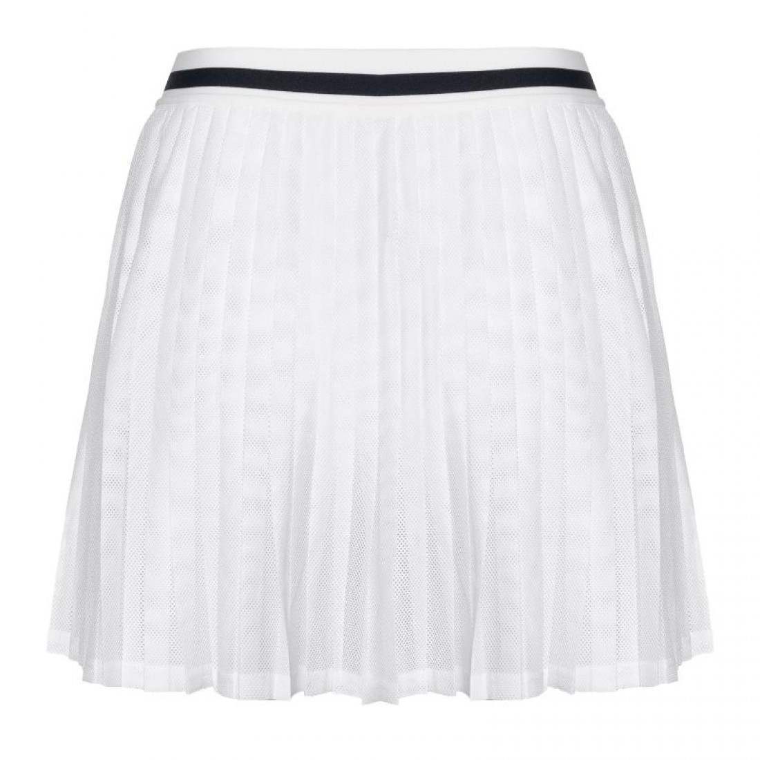 Falda Wilson Team Pleated Blanco Mujer