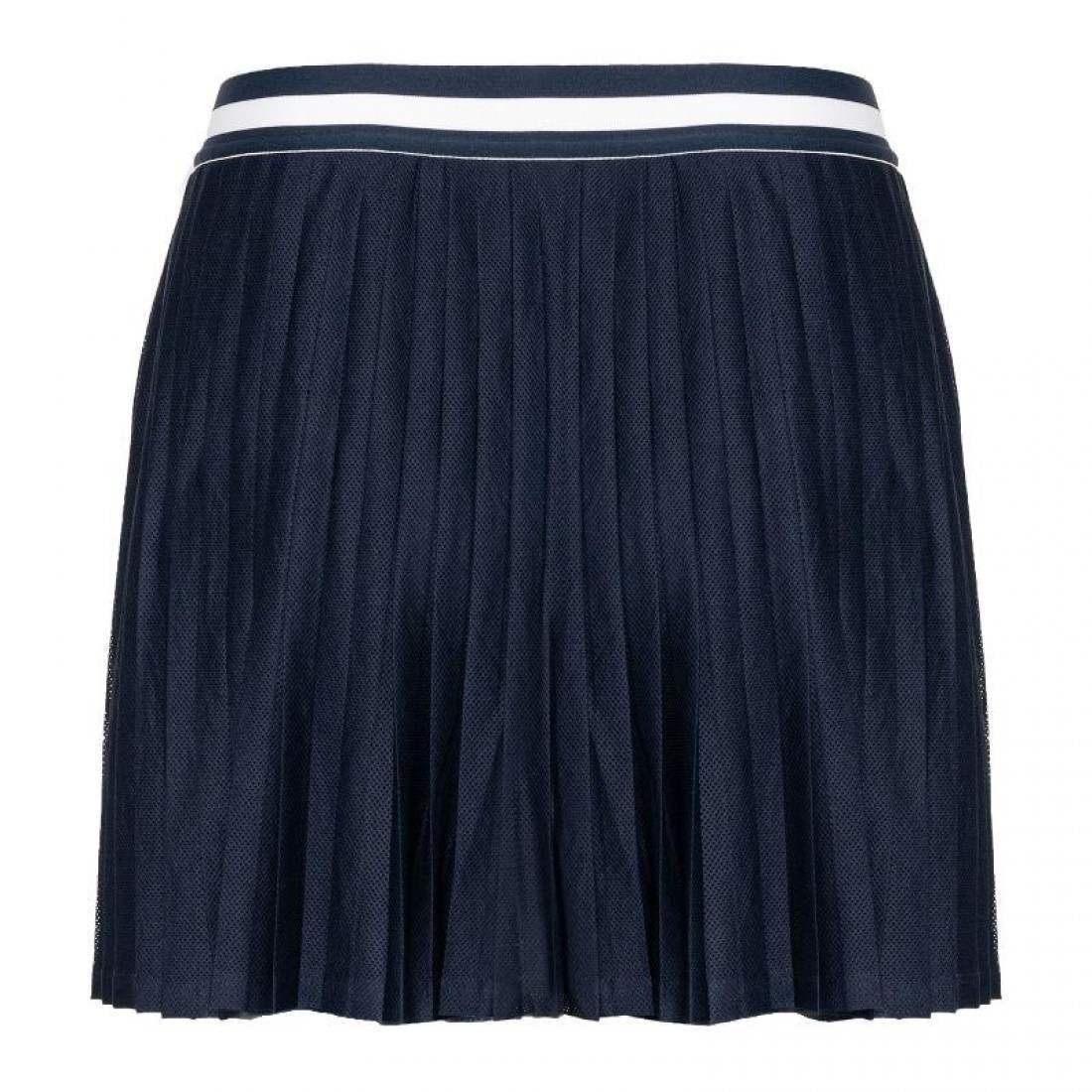 Falda Wilson Team Pleated Azul Mujer