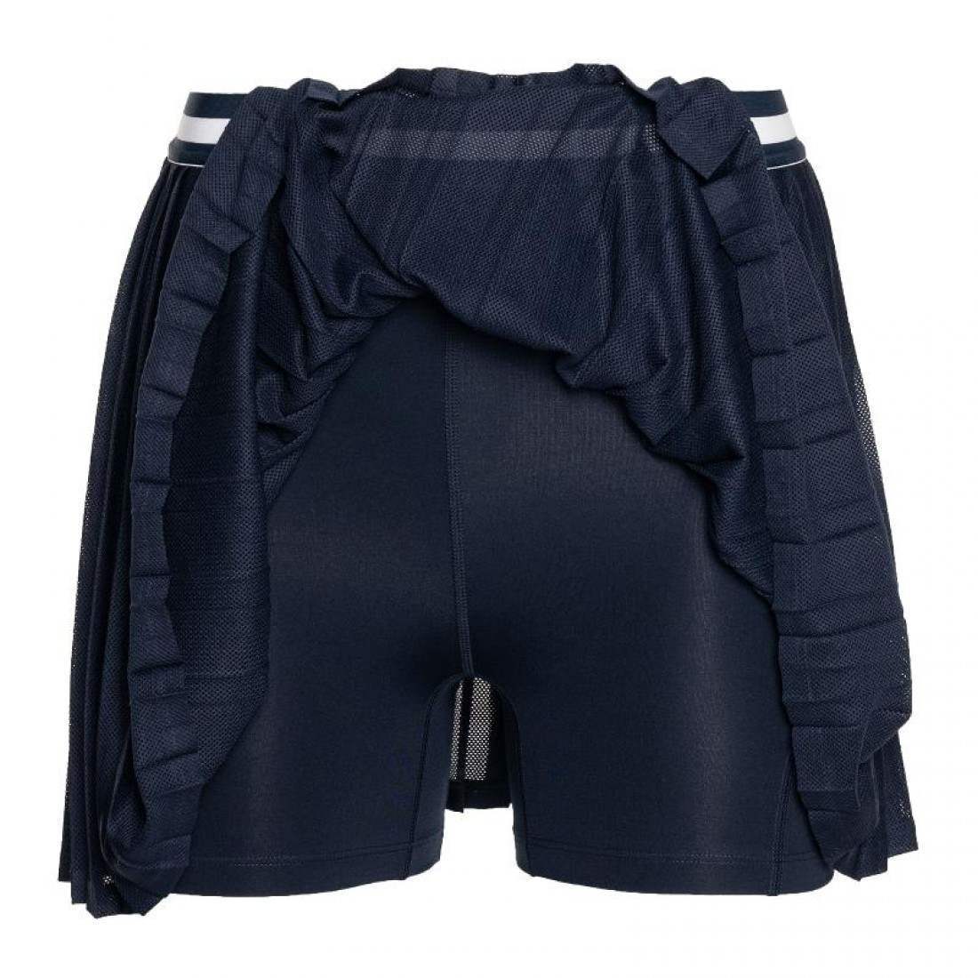 Falda Wilson Team Pleated Azul Mujer
