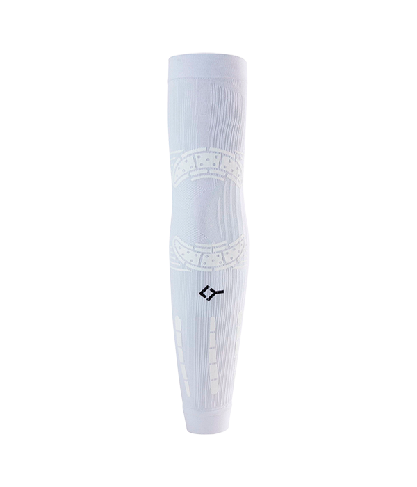 Floky No Strain Compression Sleeves White