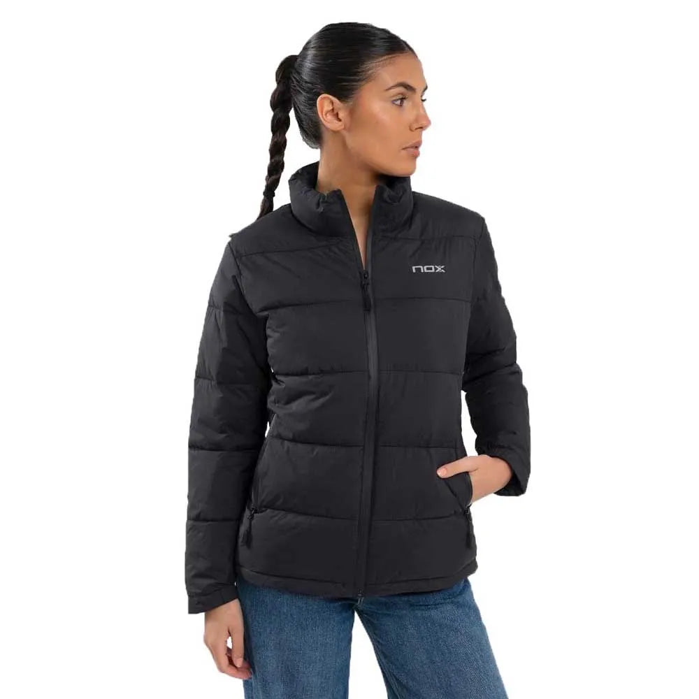 Nox Chaqueta acolchada mujer TEAM negro