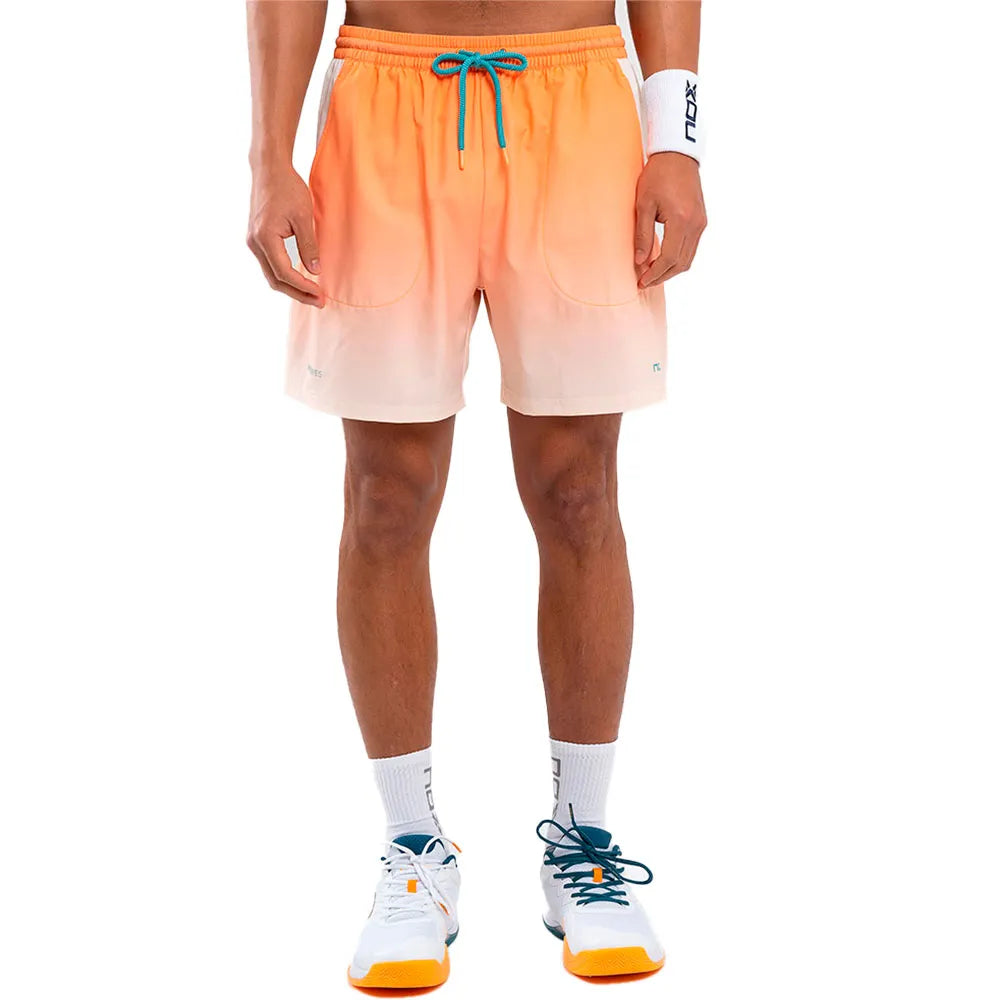 Nox Pantalón corto deportivo hombre PRO naranja