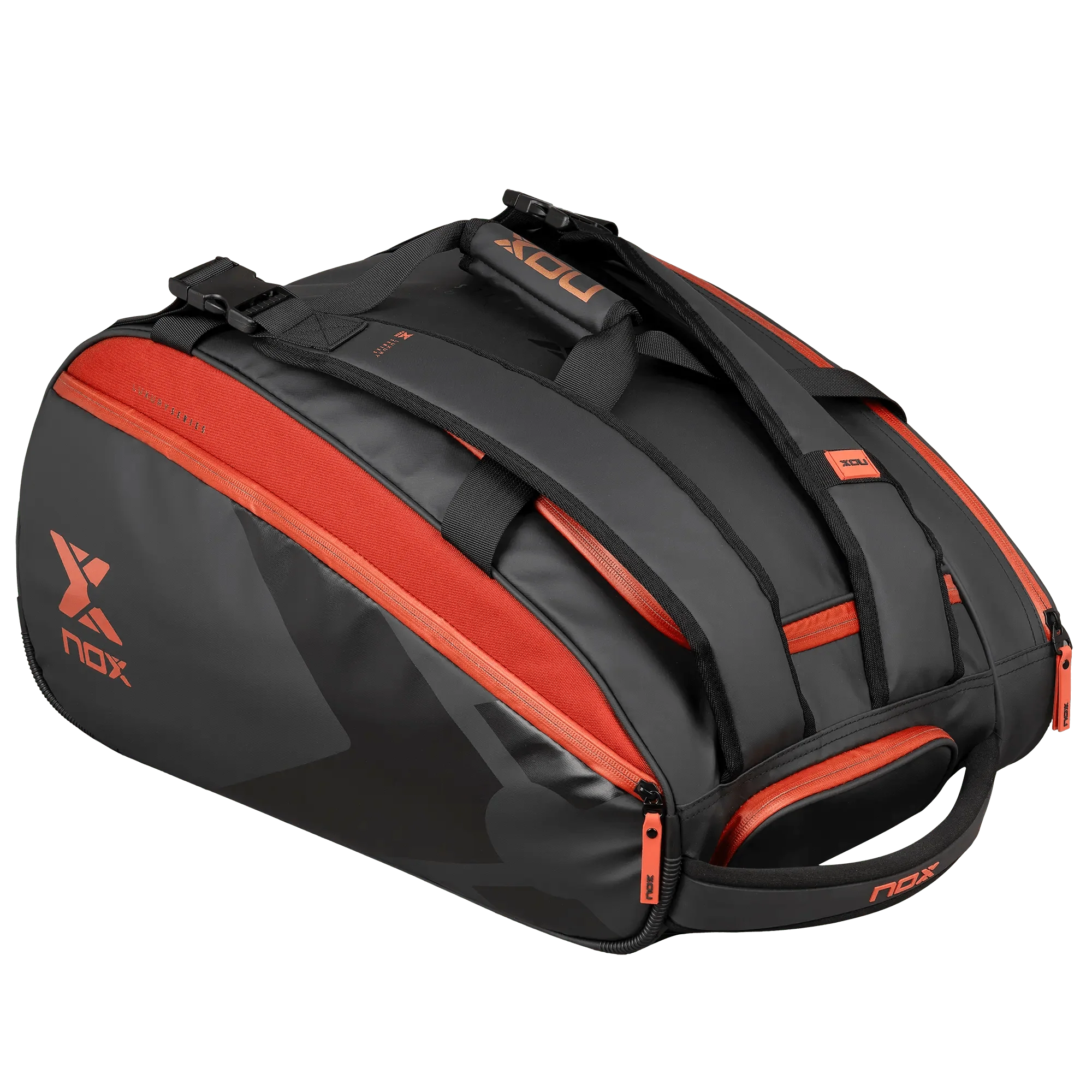 Paletero LUXURY OPEN SERIES negro/rojo - NOX2024Paleteros