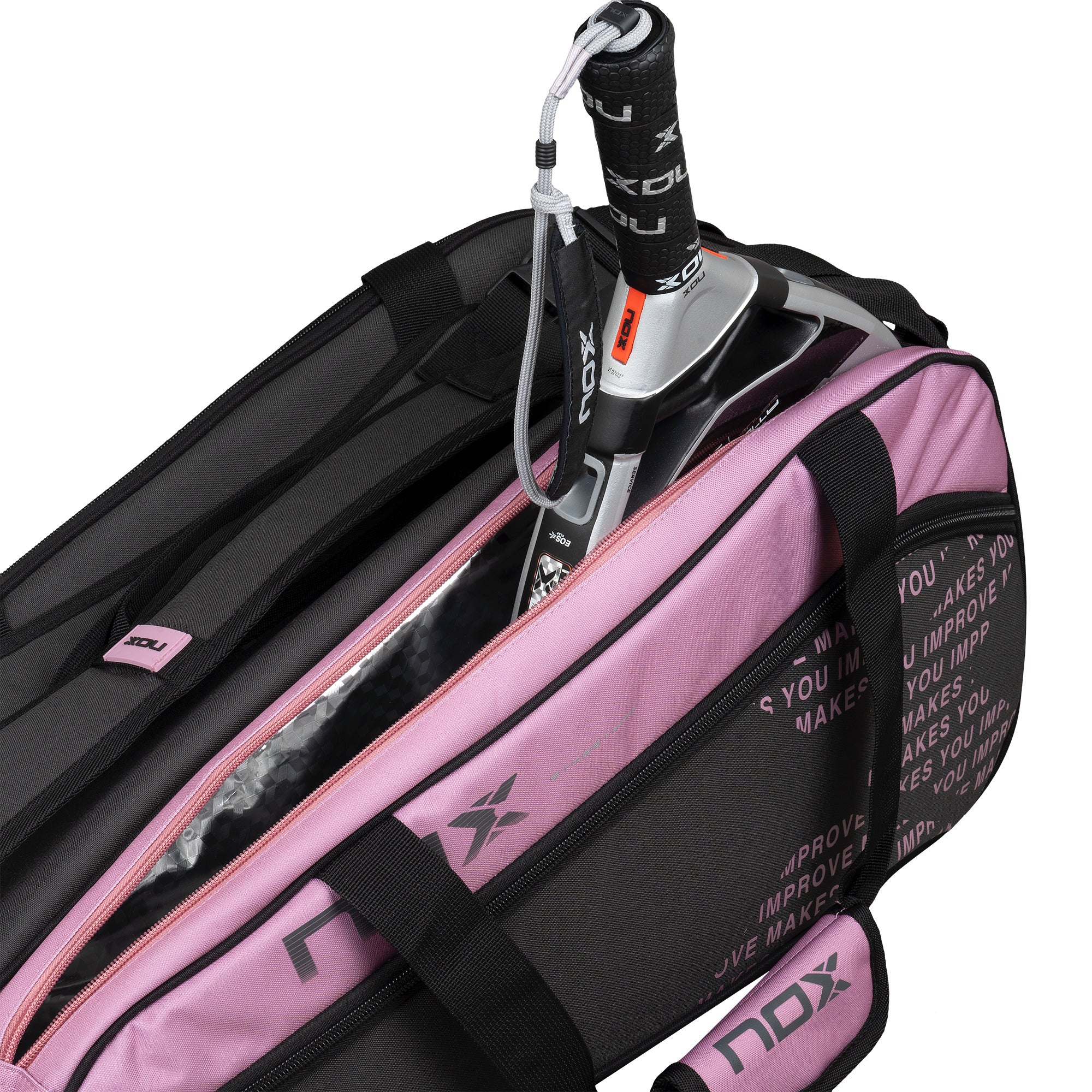 Paletero STREET SERIES gris/rosa - NOX2024Paleteros