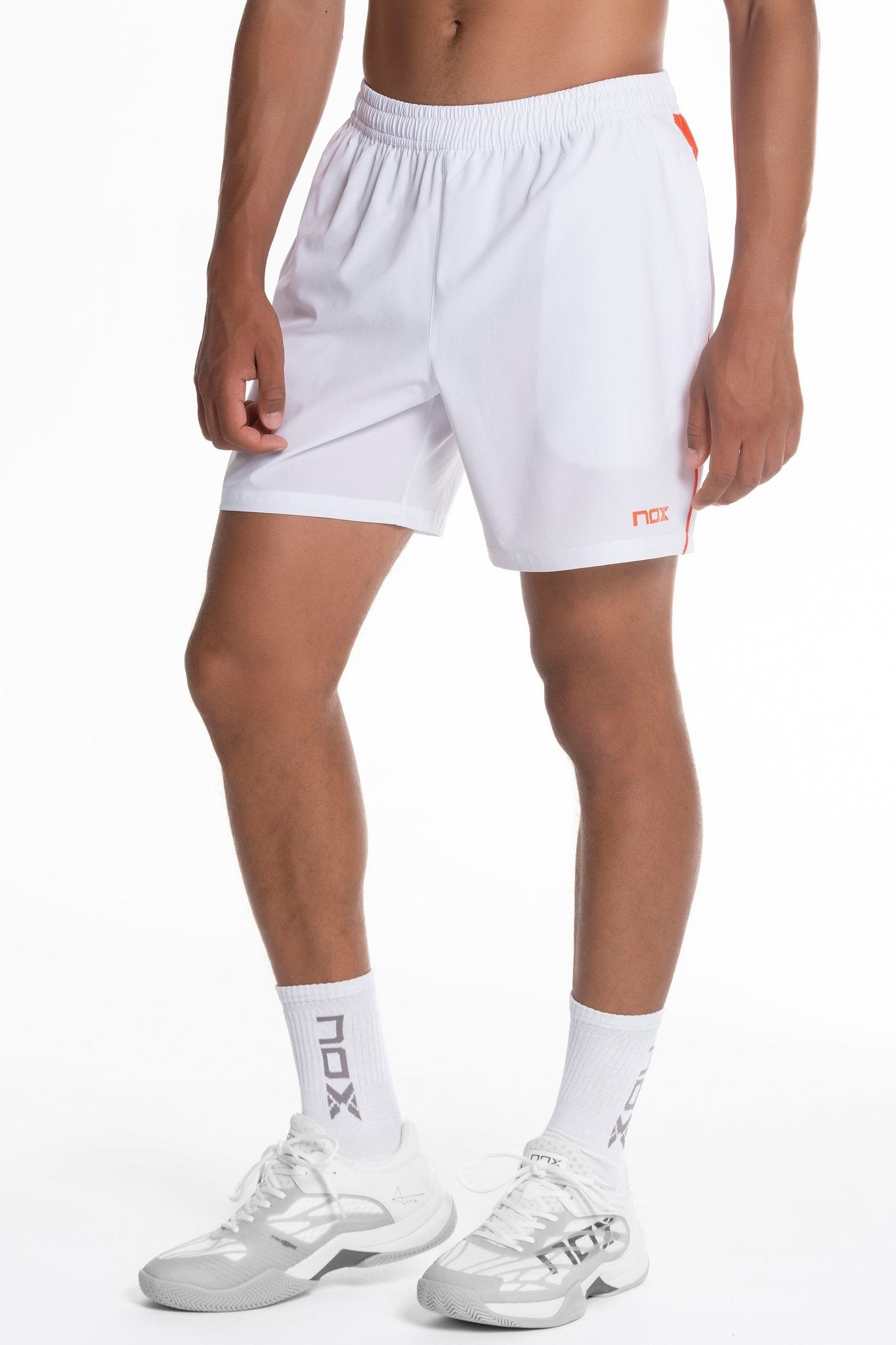 Pantalón de Pádel Hombre TEAM blanco - NOXpadelShorts
