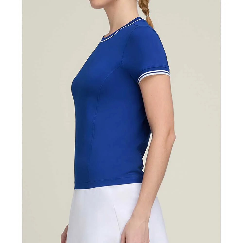 Camiseta Wilson Team Seamless Azul Real Mujer