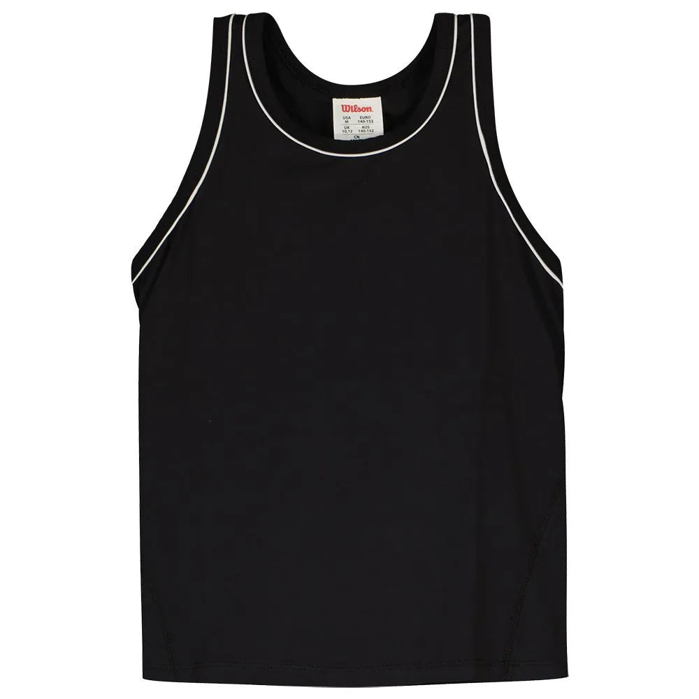 Camiseta Wilson Team Negro junior