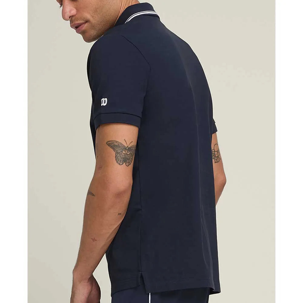 Wilson Polo Team Pique Azul