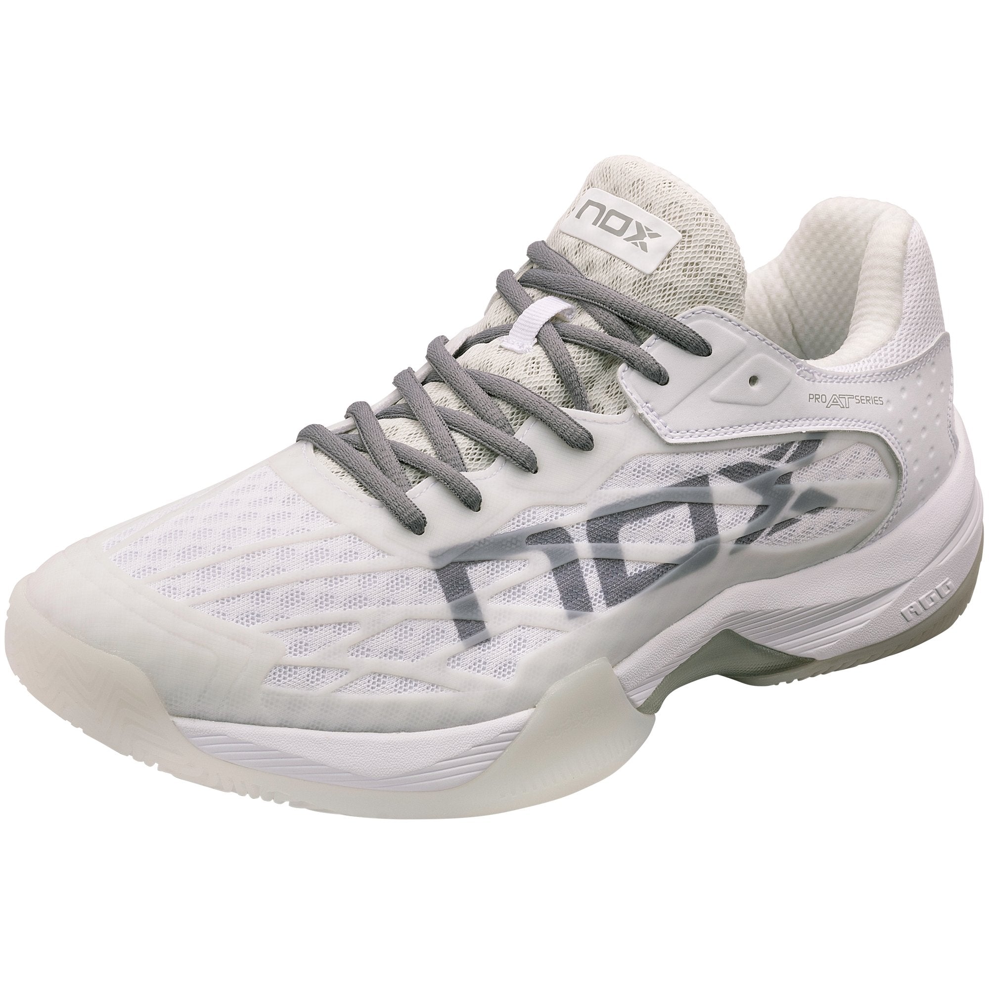 Zapatillas de pádel Nox AT10 LUX Blanco/Gris - NOXat10luxZapatillas