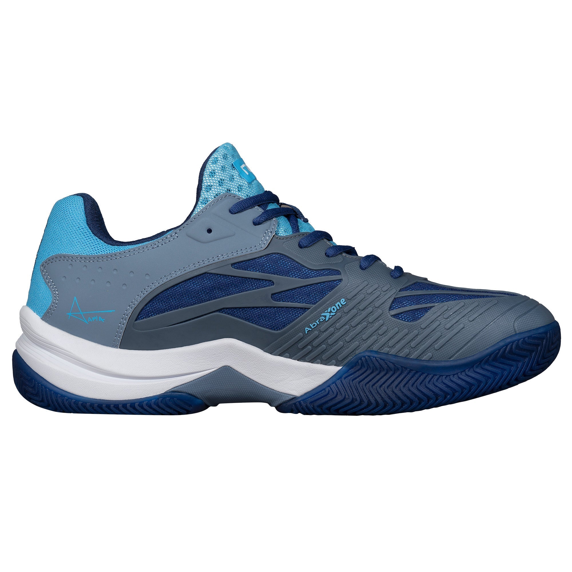 Zapatillas de pádel Nox AT10 LUX Piedra/Azul bonnie - NOX2024Zapatillas