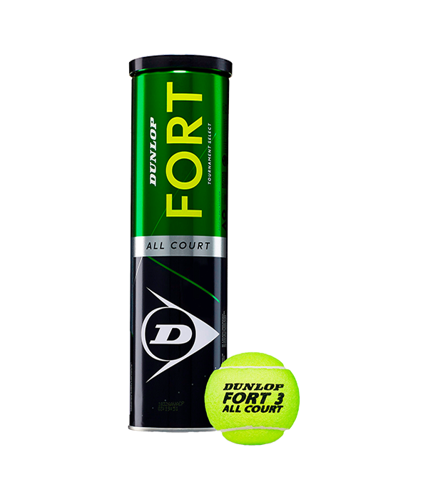 Dunlop Fort All Court Ball Can (x4)