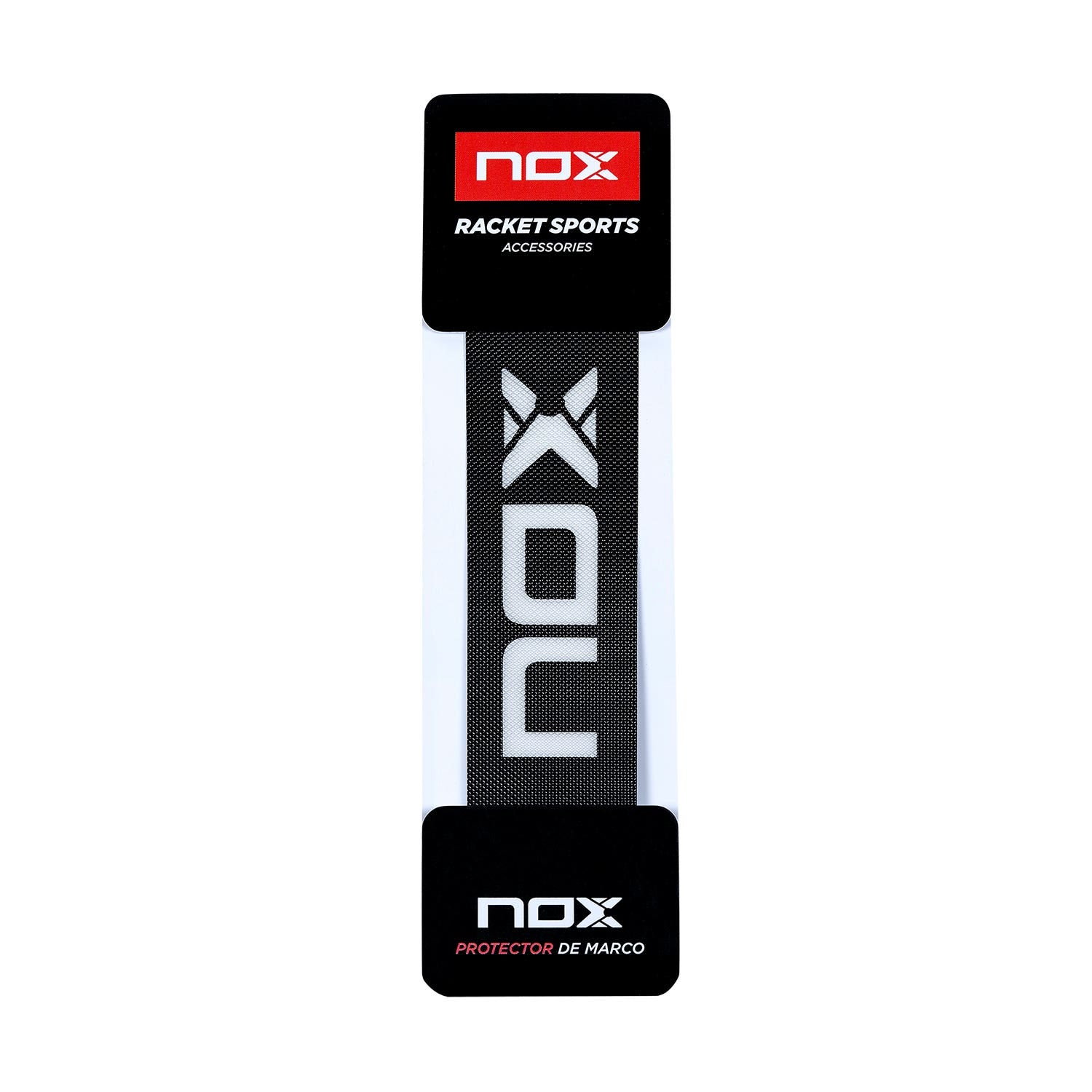 BLISTER (1 UNIT) NOX BLACK PROTECTOR WHITE LOGO