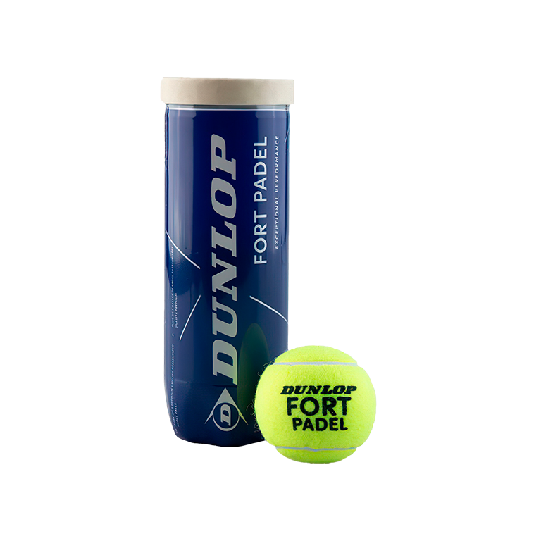 Dunlop Fort Padel Balls (Pack x3)