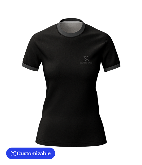 Oxdog Tiebreak Women's Black T-Shirt