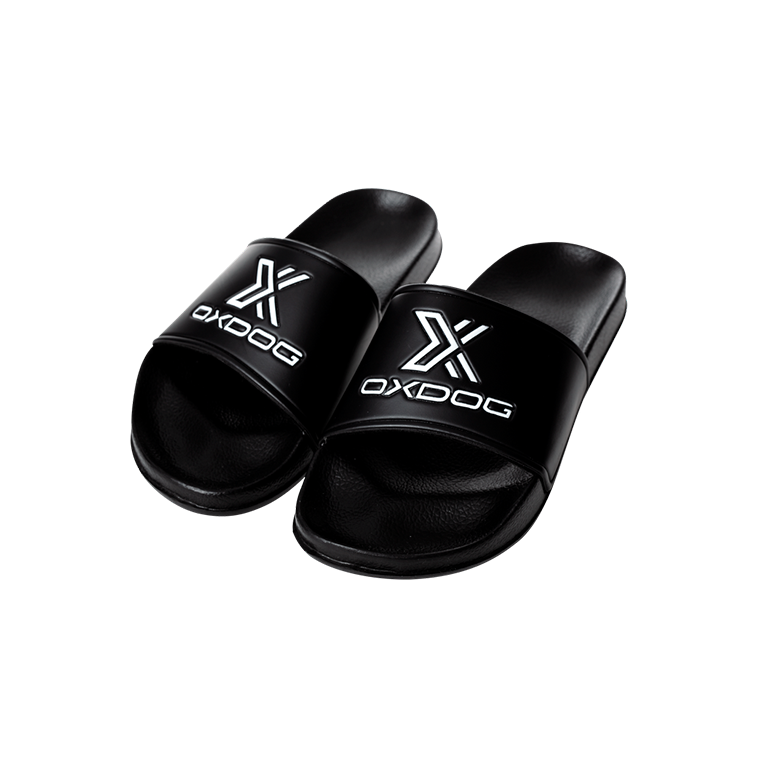 Black Oxdog non-slip flip-flops