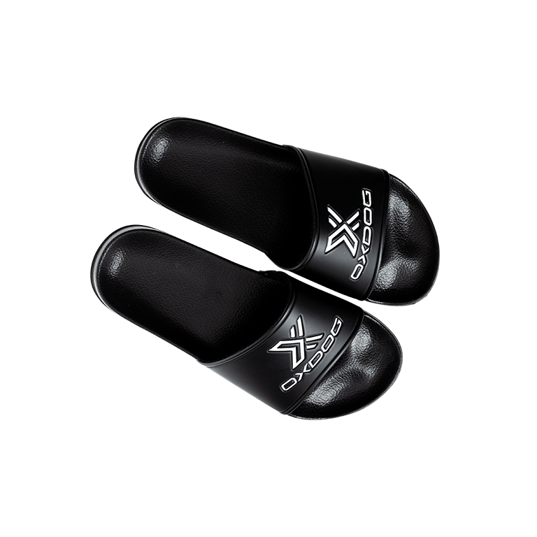 Black Oxdog non-slip flip-flops