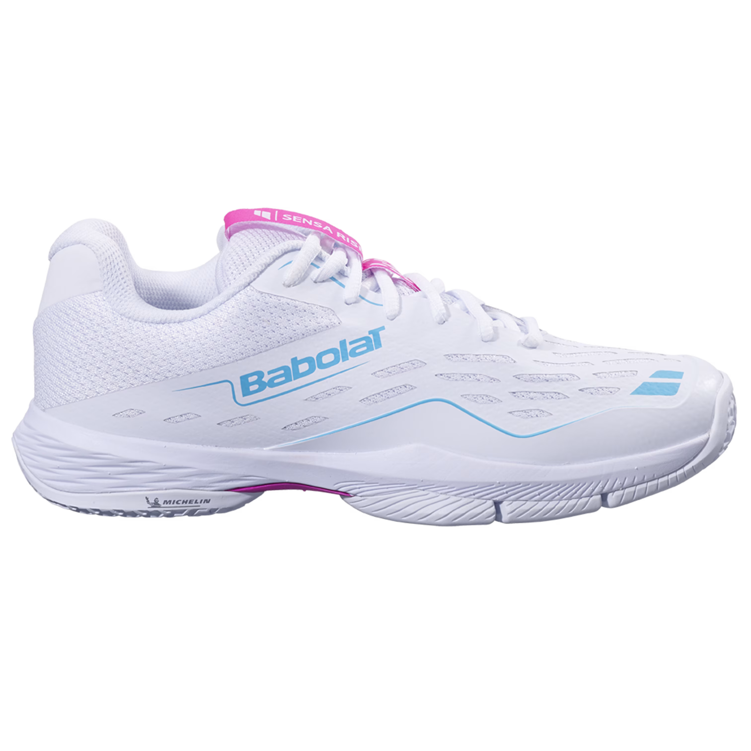 Babolat Sensa Rise Mujer Blanco/Rojo Rosado