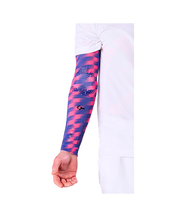 Floky No Strain Fusion Compression Sleeves Purple-Fuchsia