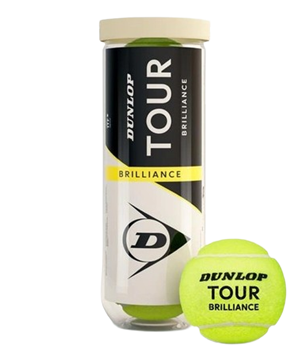 Dunlop Tour Brilliance Tennis Ball Can