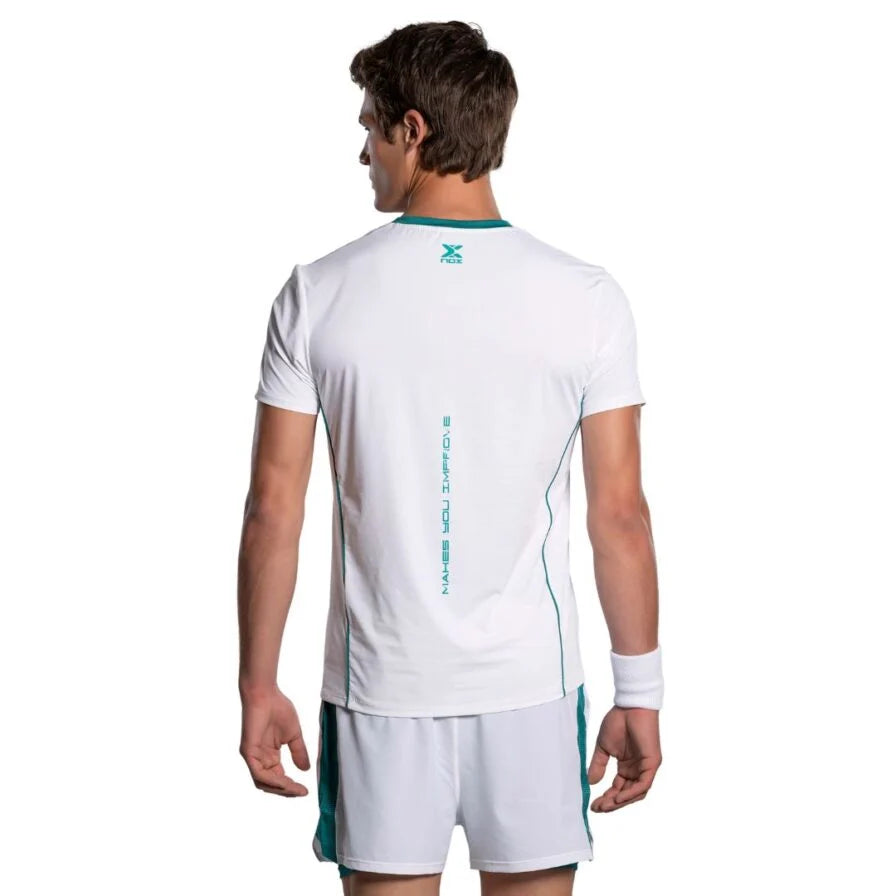 Nox Camiseta Hombre PRO White/Ivy Green