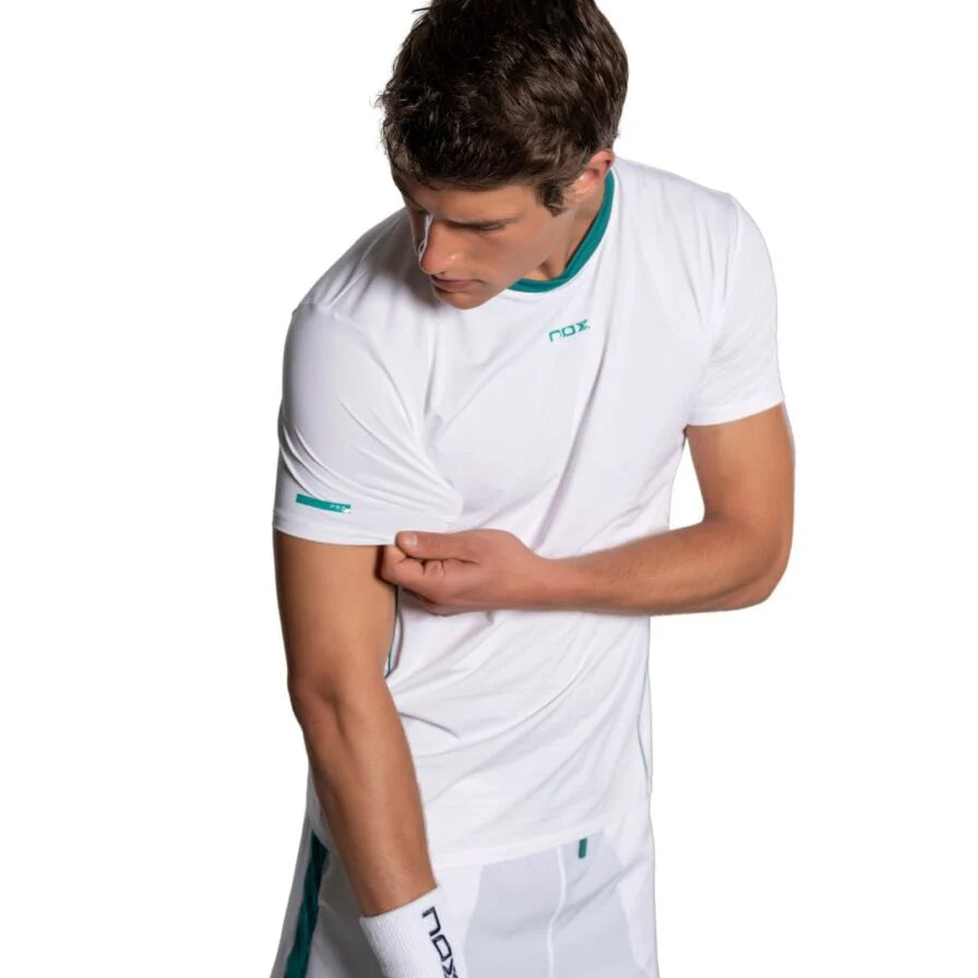 Nox Camiseta Hombre PRO White/Ivy Green