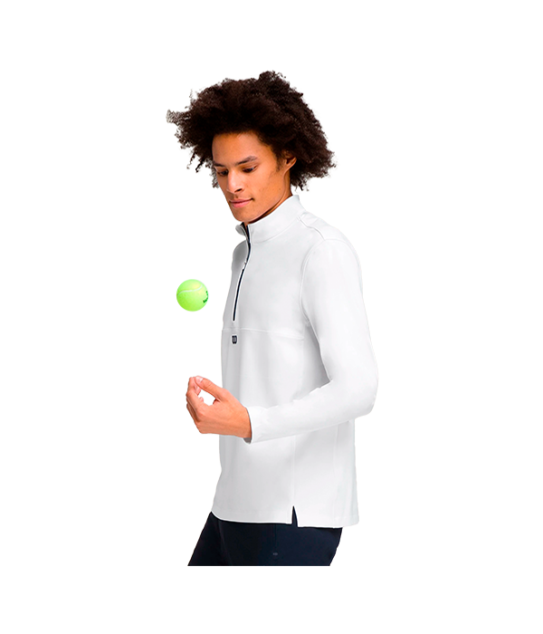 Sudadera Wilson Elevate Performance Blanco 2025