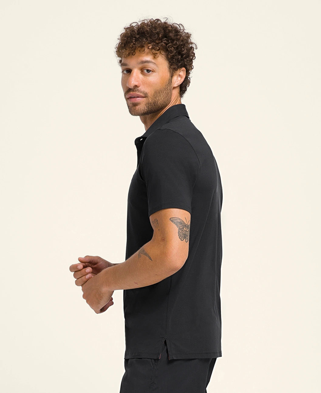 Wilson M League Polo Black