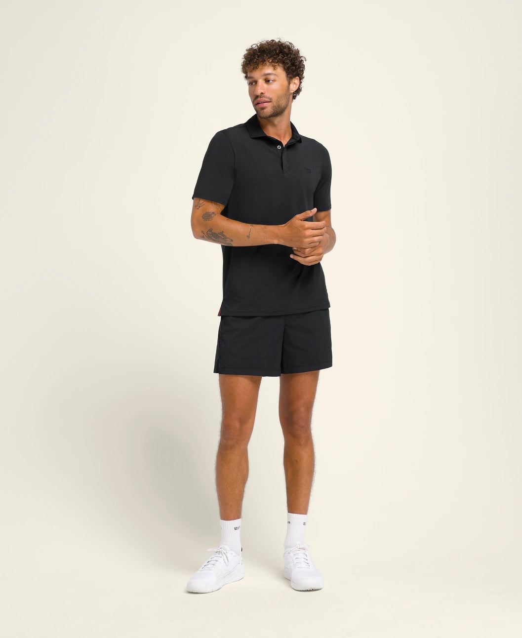 Wilson M League Polo Black