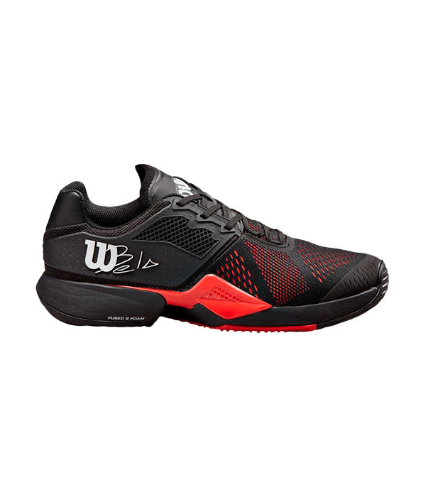Wilson Bela Tour Black/Infrared/Black Shoes
