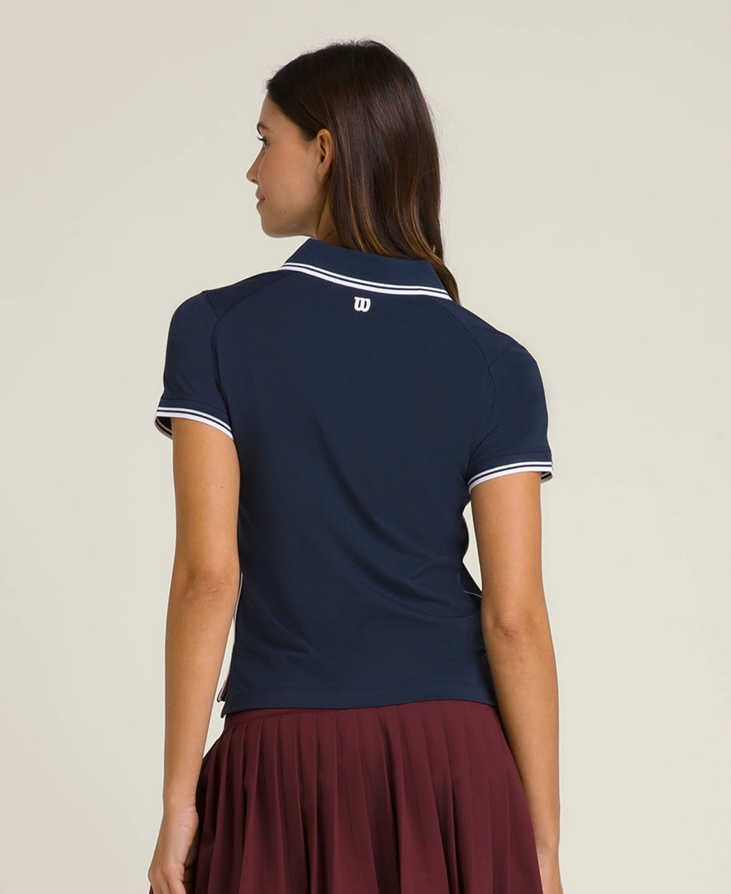 Wilson W Club Polo Classic Navy